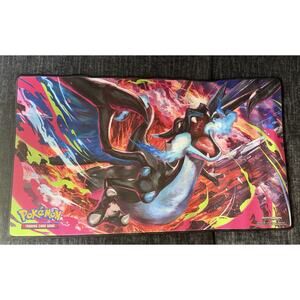 Mega Charizard X Board Game Pokemon Playmat Card Play Mat TCG CCG Pad Mousepad